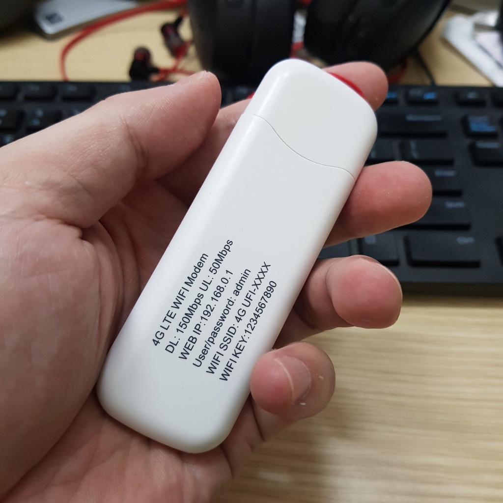 USB 4G LTE, cắm sim phát wifi 150Mbps/50Mbps