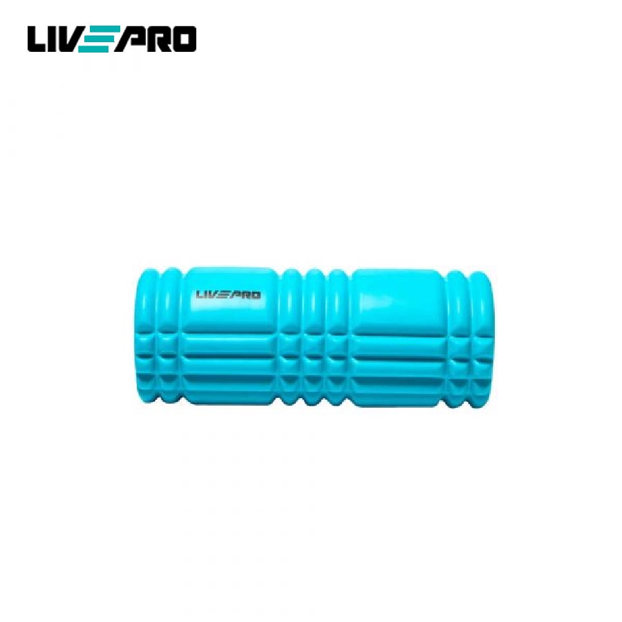 Con lăn massage giãn cơ foam roller phụ kiện dụng cụ thể thao tập gym tại nhà Livepro chính hãng LP8231