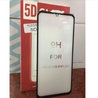 Kính cường lực 5D xịn cho Huawei Y9 2019 Full keo toàn màn bo viền 2.5