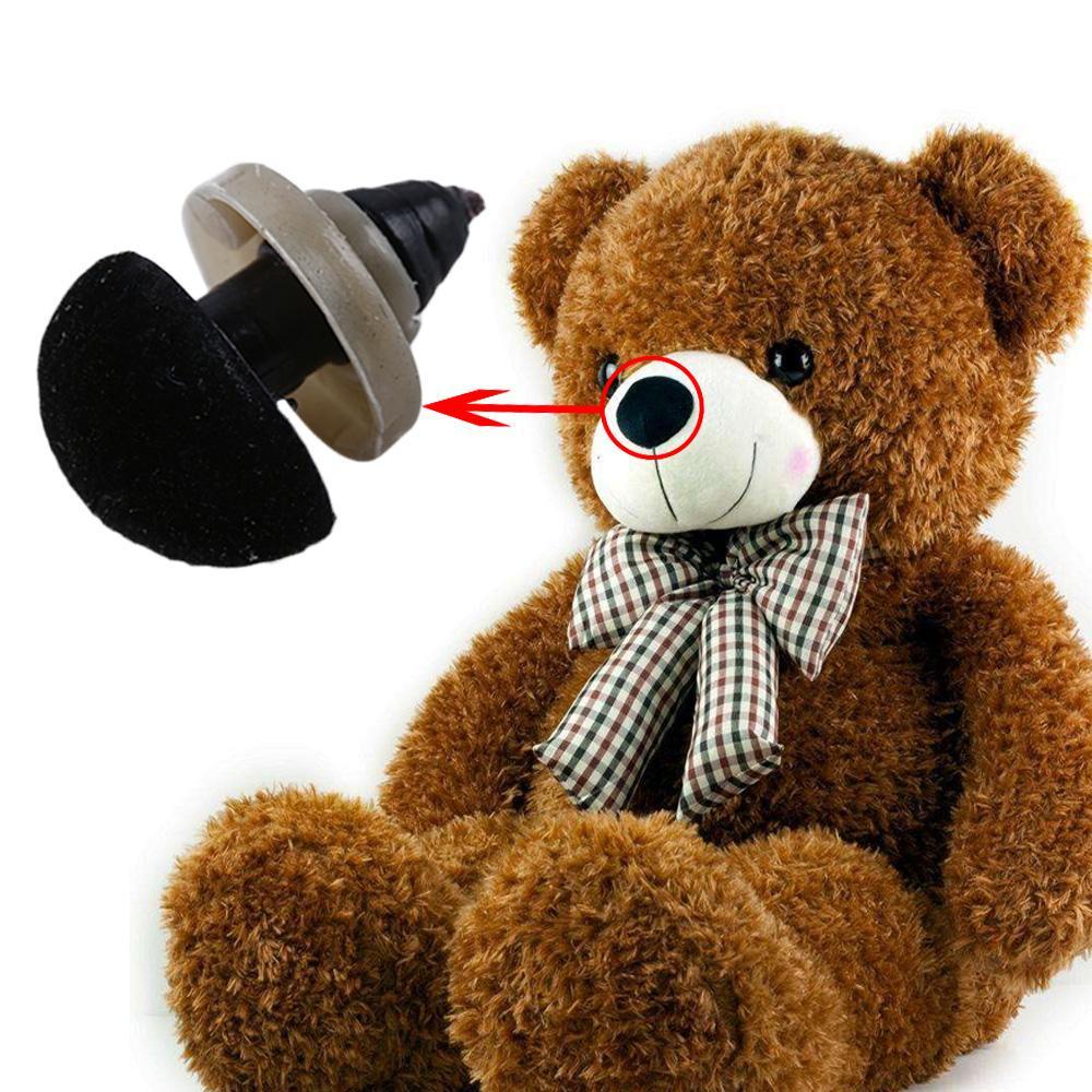 LUOL Set 10 Nút Nhựa Hình Tam Giác 12 * 14mm Làm Đồ Chơi Cho Bé