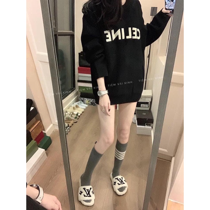 áo len Celine nữ hàng siêu cấp chuẩn qccc | BigBuy360 - bigbuy360.vn