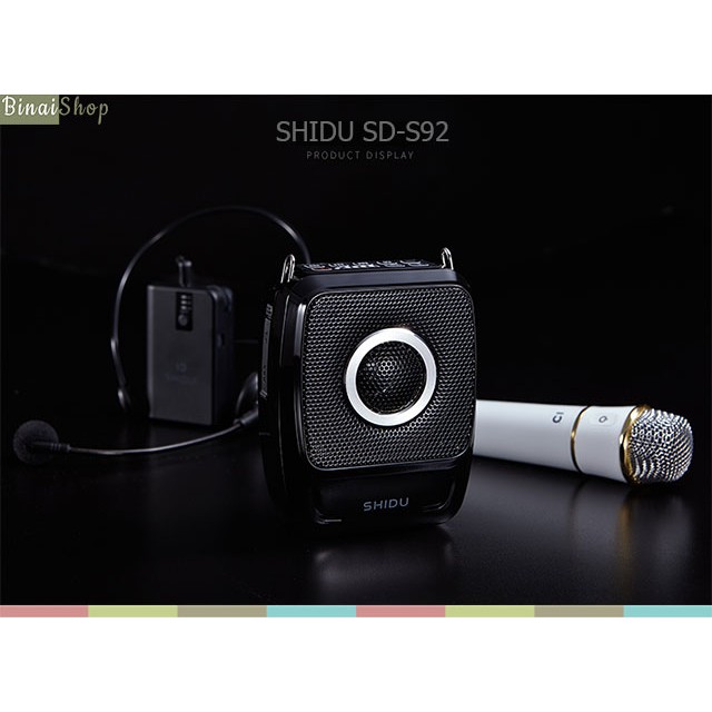 Máy trợ giảng không dây Shidu SD-S92 loại 1 micro / hộp đựng micro
