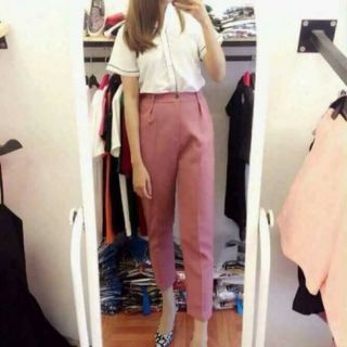 Quần  Baggy vải công sở . Vải quần tuyết mưa. Dáng dài