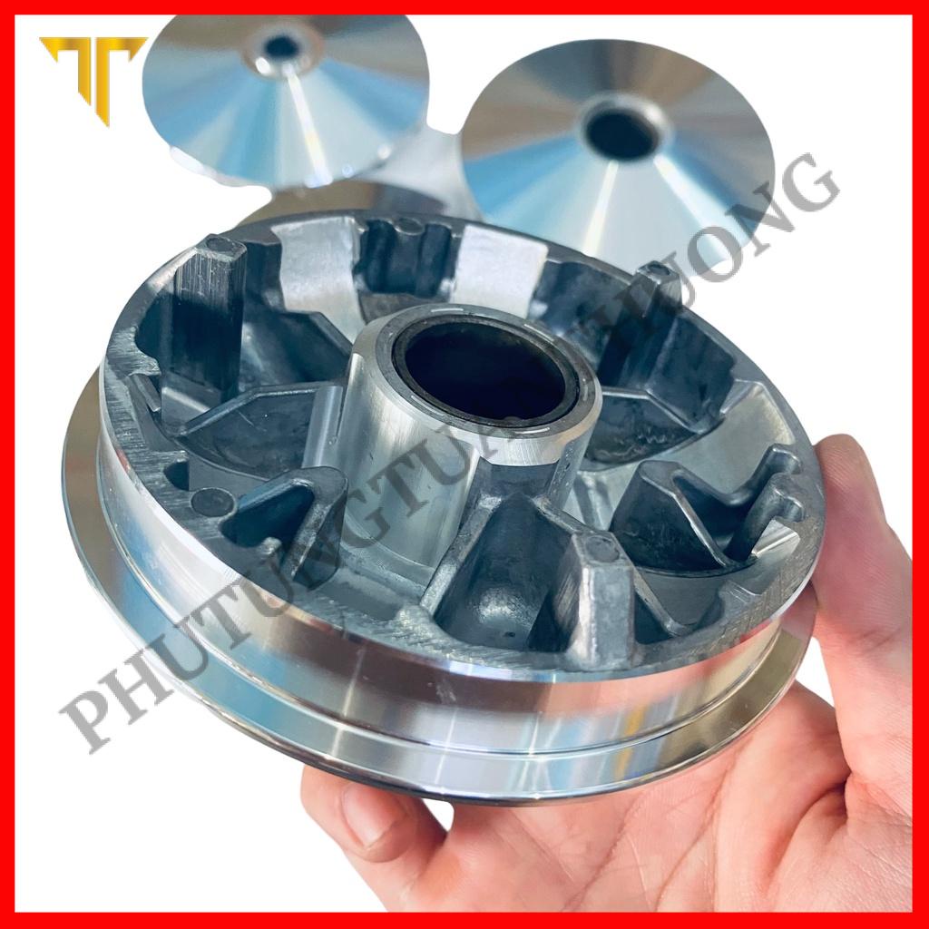 Nồi Trước Phay Rảnh Bẻ Độ CNC Xe Ab125 Ab150 Vario Click Lead PCX SHMode tặng 6 bi 3 kẹp