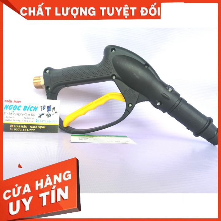 [RẺ VÔ ĐỊCH]Súng Rửa Xe Tăng Áp Súng Xịt Áp Suất Cao Lắp Máy Rửa Xe Loại 22mm