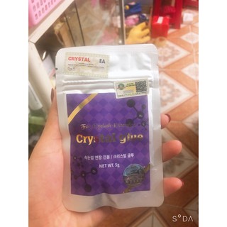 Keo nối mi crytal