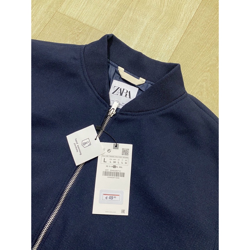 Áo bomber nam vải pique