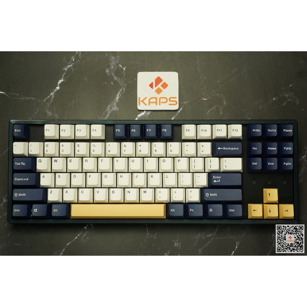 Keycap RUDY PBT profile OEM in doubleshot 135 nút cho bàn phím cơ layout 108/104/98/87/84/75/68/64/61