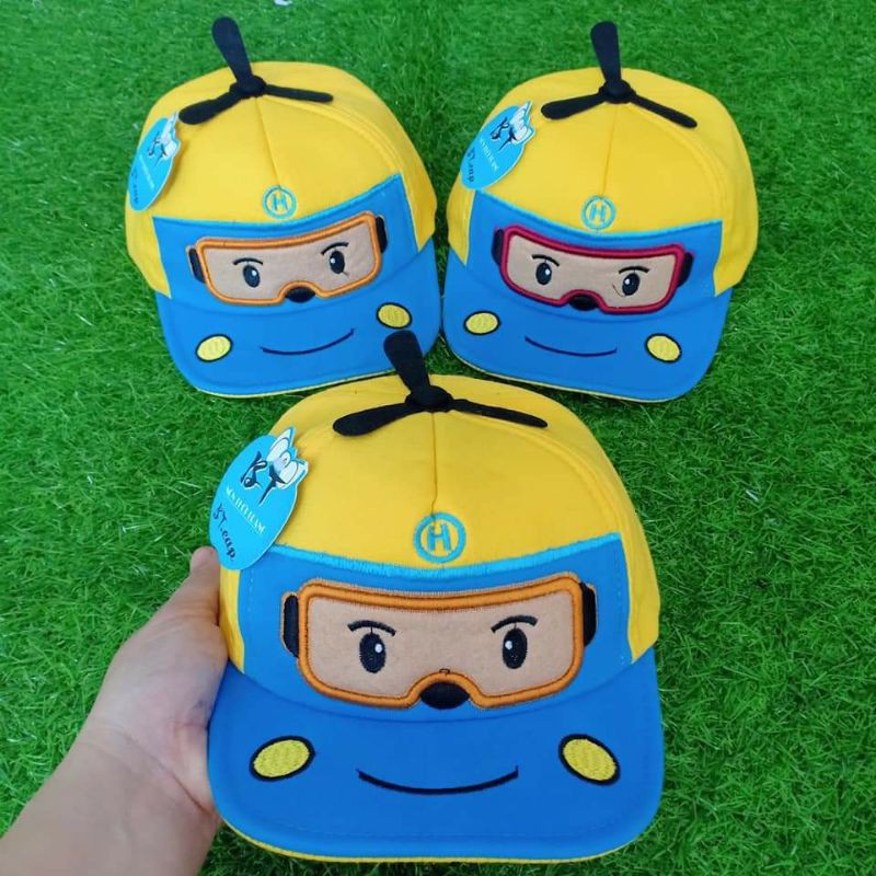 MŨ KẾT TRẺ EM HÌNH MÁY BAY