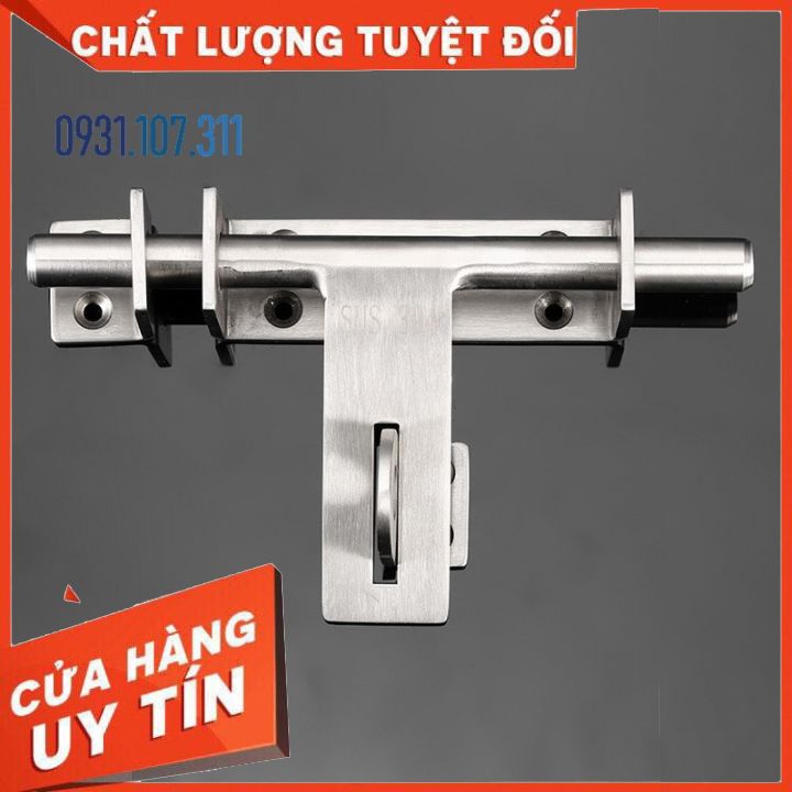 Chốt khóa cửa, then khóa cửa chất liệu thép không gỉ K03 loại lớn cao cấp, khuôn đúc chính xác tuyệt đối.