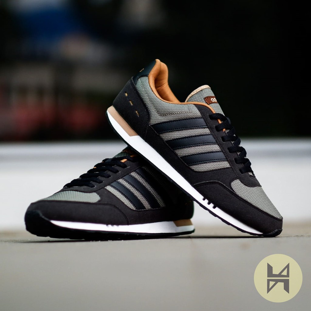 Adidas Neo City Racer Green Black Original Eur Size 36-45 On Sale Remark Your Size Shopping With Box