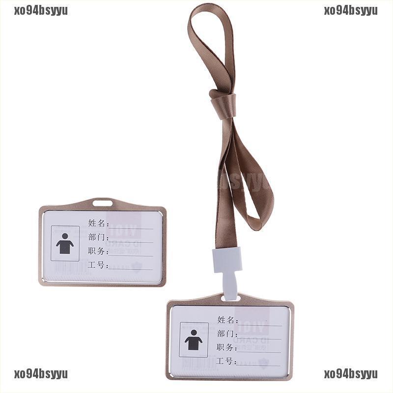 Bao Đựng Thẻ ID Bằng Nhôm Có Thể Điều Chỉnh Được Xo94Bsyu