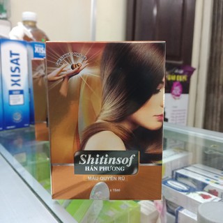 Shitinsof Hán Phương nhuộm tóc thảo dược màu hạt dẻ