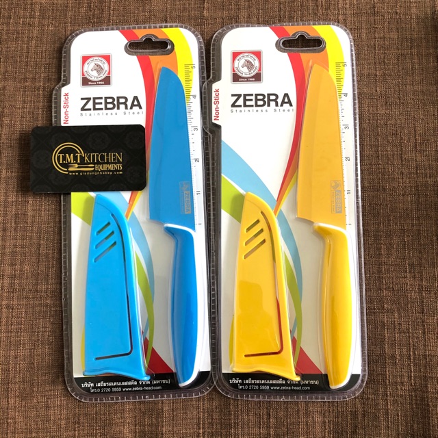 DAO ZEBRA Utility Knife Smart 5” Chống Dính CÓ NẮP ĐẬY  - ZE100503