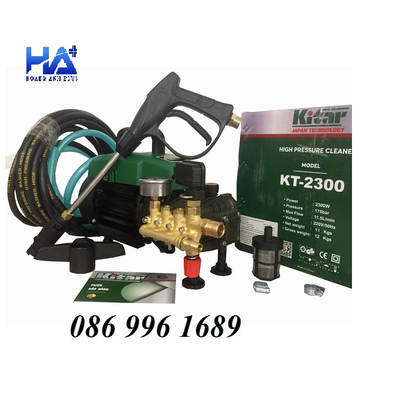 Máy Rửa Xe 2300W Kitar KT-2300