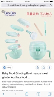 Bộ chế biến 9 món Gio Gio