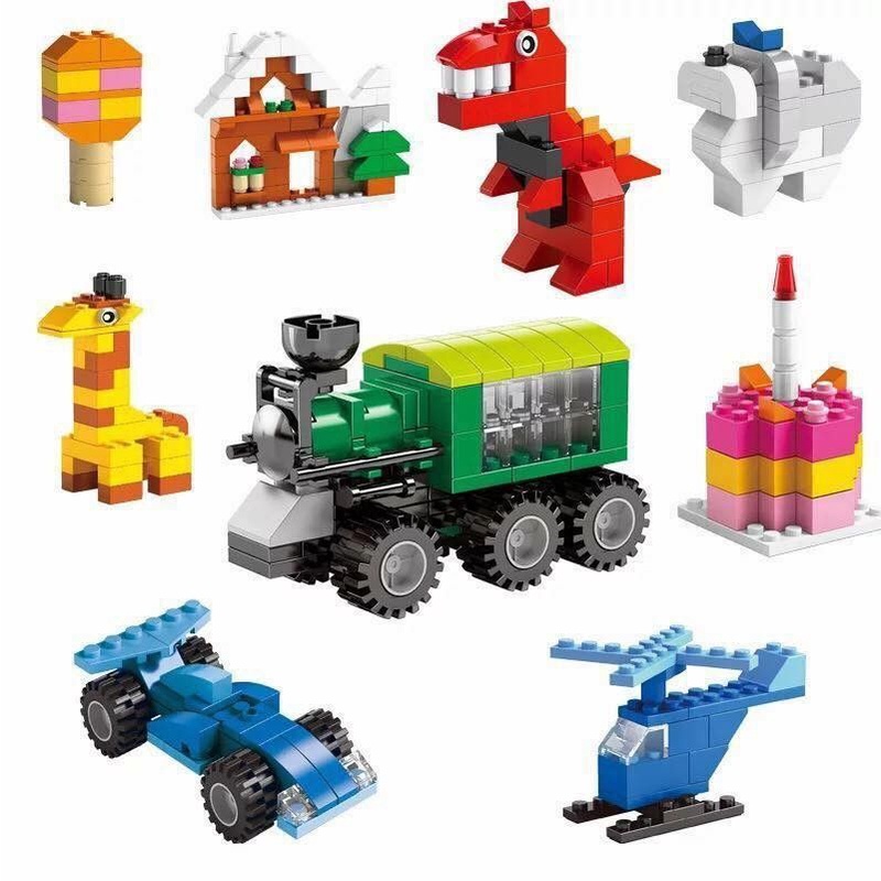 [FREESHIP] Bộ Xếp Hình Lắp Ghép Sáng Tạo 460 Chi Tiết Cho Bé Tư Duy Thông Minh.