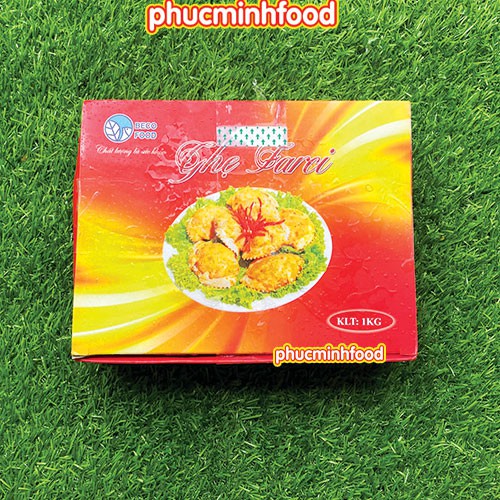 Ghẹ Farci hộp 1kg 24 mai ghẹ chiên lẩu đều hấp dẫn