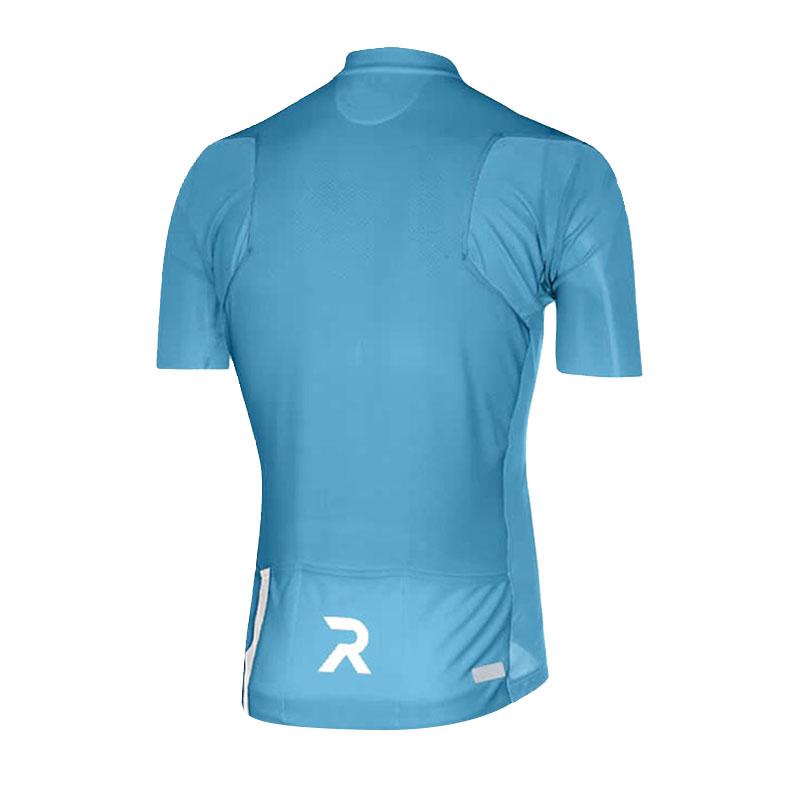 Áo thun đạp xe thiết kế tay ngắn cổ tròn thời trang dành cho nam