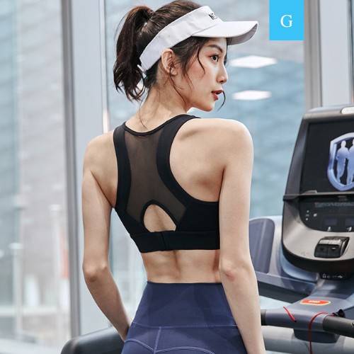 Áo bra tập gym yoga nữ thể thao chạy bộ chống chảy xệ nâng vòng 1 áo lót ảo ngực GYGA