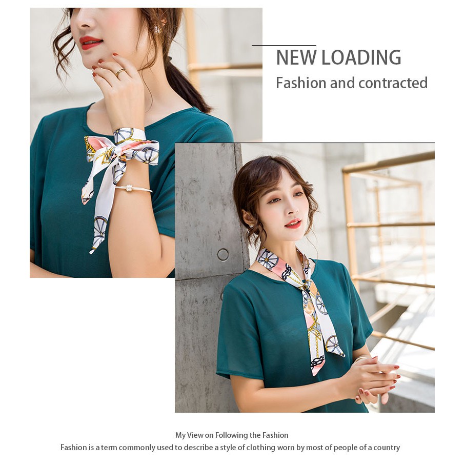 Khăn ruy băng buộc túi xách sang trọng Wj1033 20-38