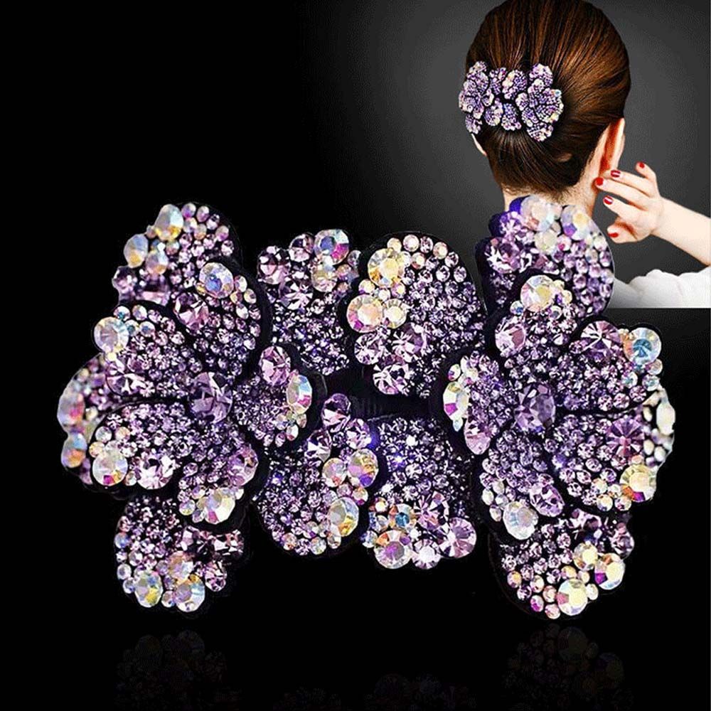 Kẹp tóc hình hoa phong cách Hàn Quốc cổ điển sang trọng dành cho nữ