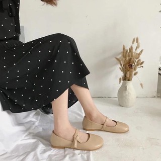 Giày búp bê da mềm