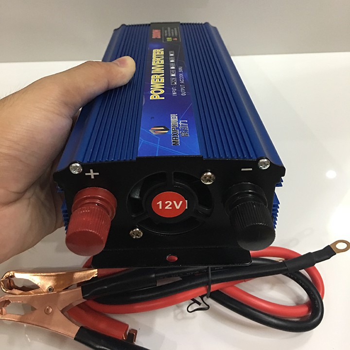 [ Full bộ phụ kiện ] Kích điện 12V lên 220V 3000W, Hàng chuẩn nội địa TQ