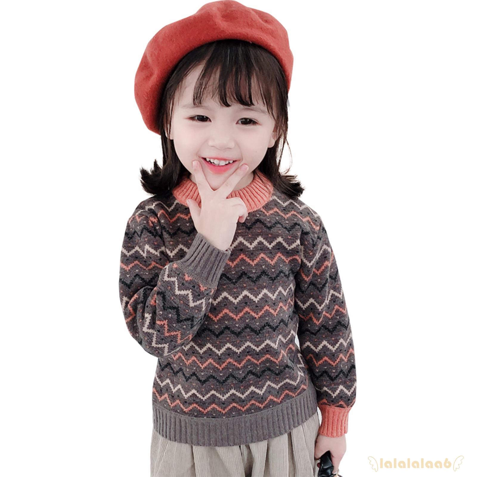 Áo Sweater Màu Sắc Thời Trang Xinh Xắn Cho Bé Laa6