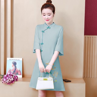 ÁO DÀI CÁCH TÂN CỔ TÀU BIGSIZE