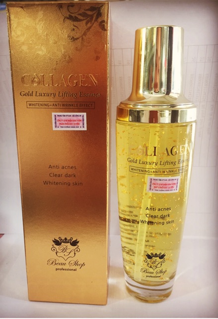 Tinh chất trắng da Collagen vàng Beau shop