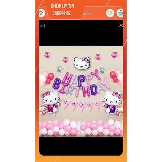Bóng bay hello kitty - RẺ VÔ ĐỊCH
