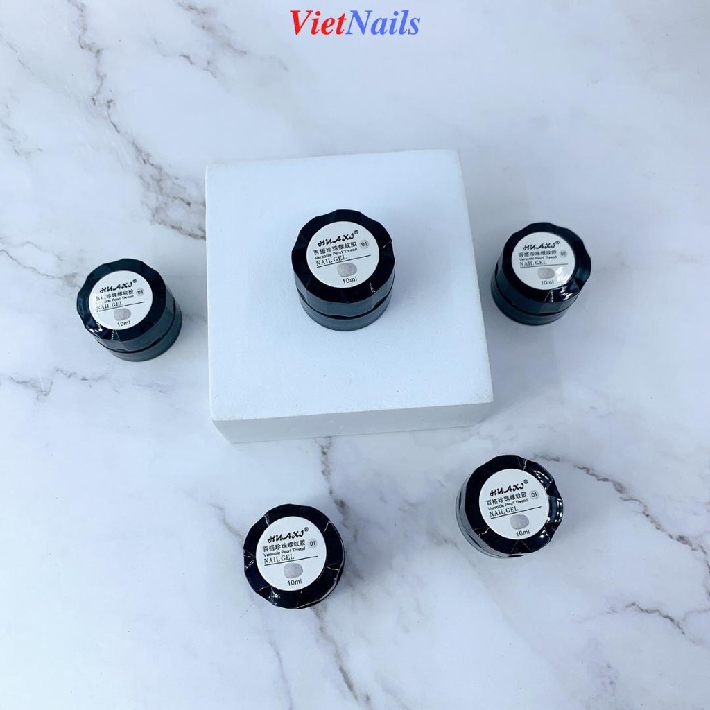 Gel Vẽ Huaxi Ánh Trai Nail - Trang Trí Móng Hũ 10ml