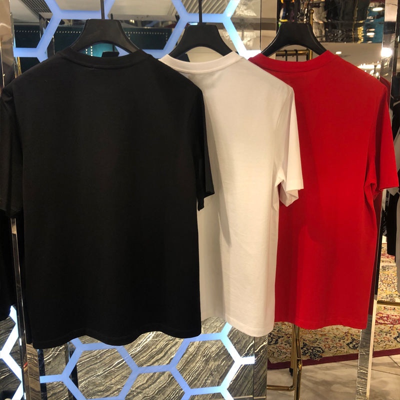 Áo Thun Nam Dáng Rộng In Hình Đầu Hổ Thời Trang Sang Trọng