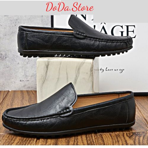 Giày Lười Nam Cao Cấp,Giày Mọi Công Sở  Siêu Mềm Siêu Êm Dáng Trẻ
