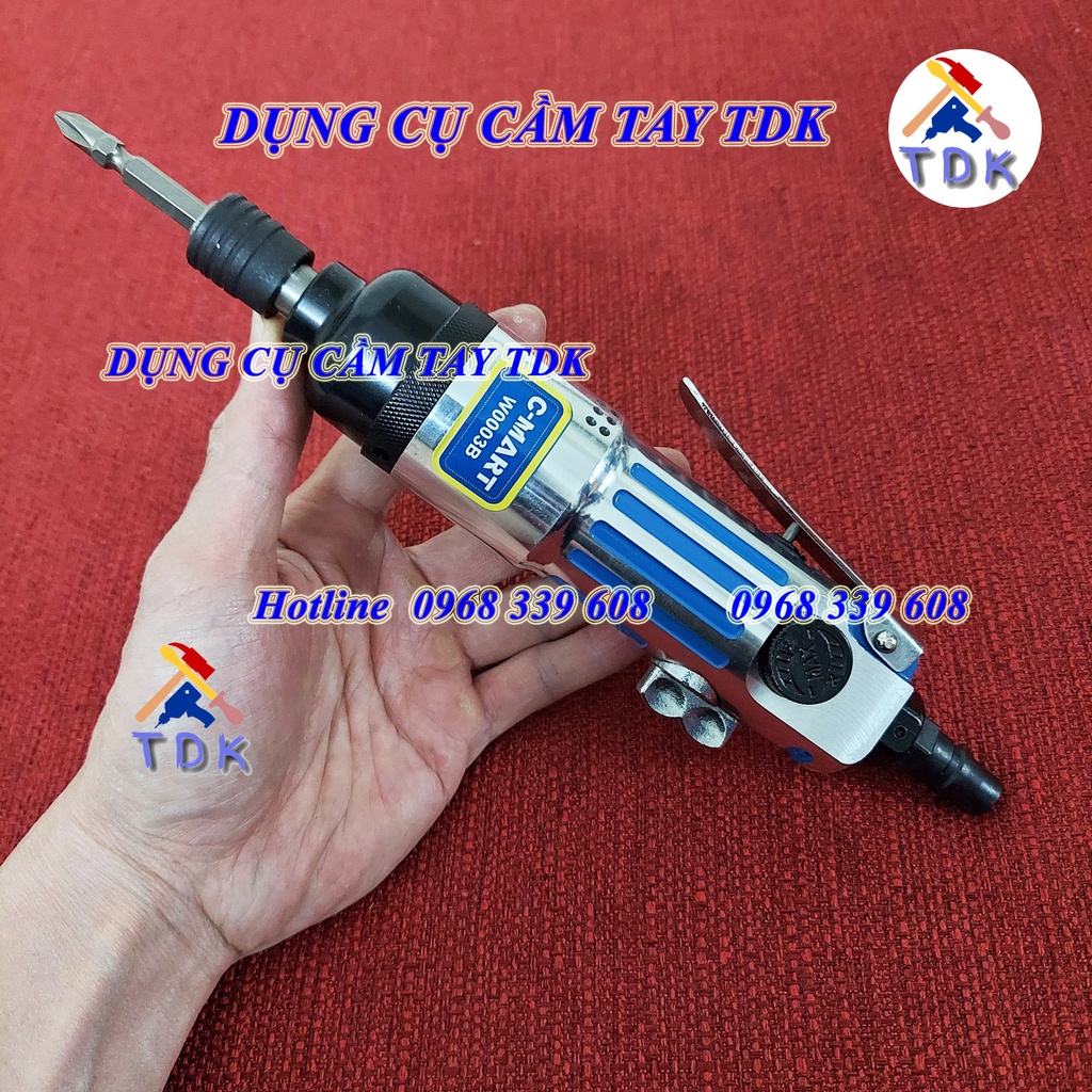 Súng bắn vít hơi khí nén chính hãng CMART W0003B tặng mũi bắt vít
