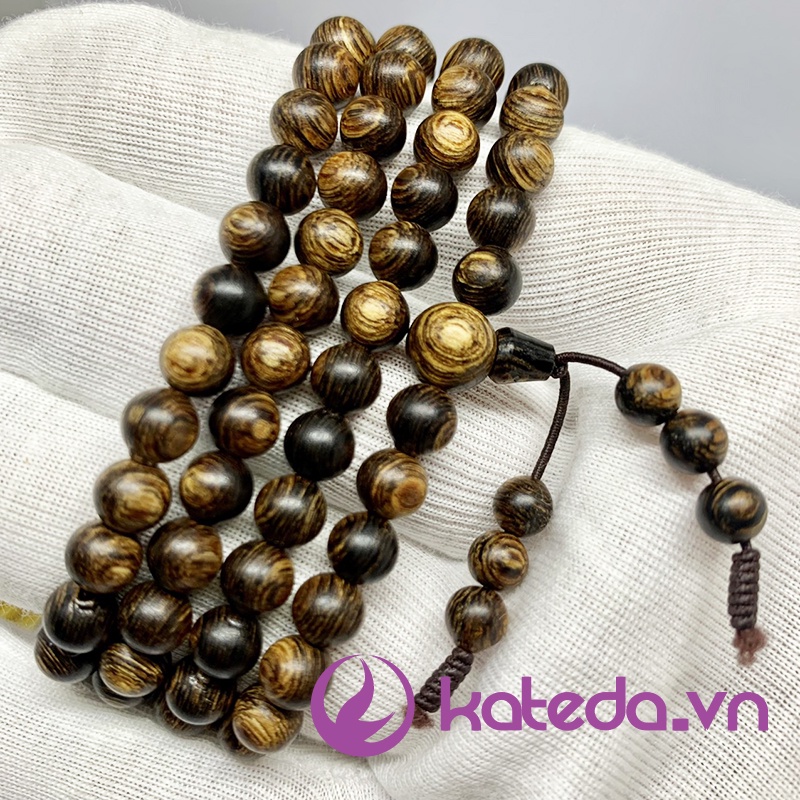 Vòng Tay Trầm Hương Chuỗi Tràng Hạt 108 Hạt Trầm Sánh Chìm Quảng Nam Việt Nam