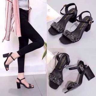 Sandal nhũ đá 8cm