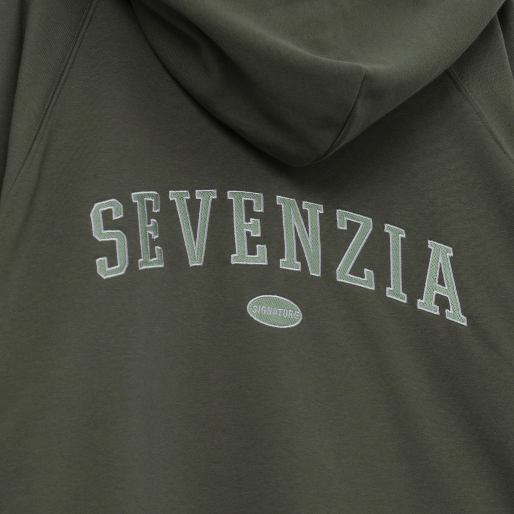 Áo khoác Zipper Hoodie "SEVENZIA Signature" (dây kéo 2 chiều) | WebRaoVat - webraovat.net.vn