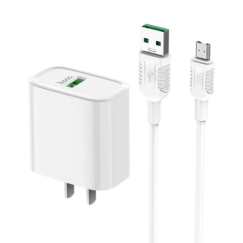 [CÁP MICRO] Bộ Sạc Nhanh Hoco C69 22.5W Sạc Nhanh QC3.0, VOOC, DASH, SUPER CHARGE - BH 1 Năm Chính Hãng - Hưng Long PC
