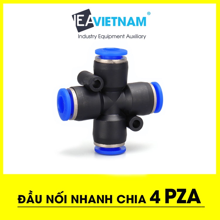 Đầu nối nhanh T4 PZA 4mm 6mm 8mm 10mm 12mm PZA4 PZA6 PZA8 PZA10 PZA12