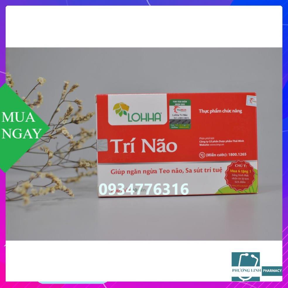 [6 TẶNG 1] LOHHA TRÍ NÃO – Bảo Vệ Thần Kinh, Ngừa Suy Giảm Trí Nhớ, Sa Sút Trí Tuệ, Alzheimer, Teo não