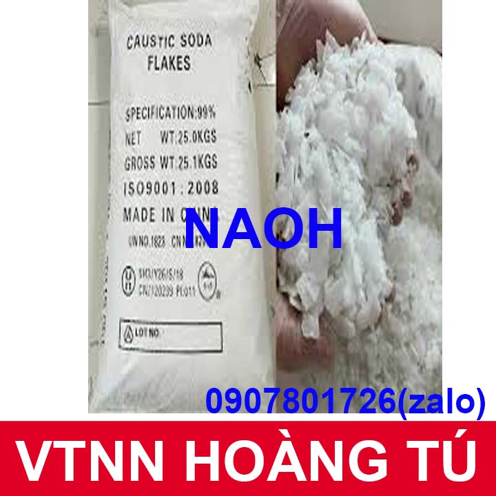 NaOH Tinh Khiết Làm Xà Phòng, Mỹ Phẩm, Thí Nghiệm, Natri Hydroxide, Sodium Hydroxit - gói 1kg