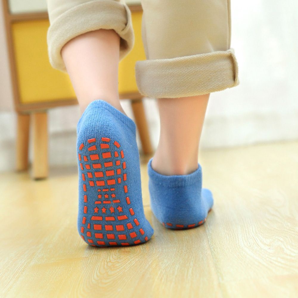 Đôi vớ cotton massage chân chống trượt thoáng khí thoải mái nhiều màu tùy chọn cho người lớn/trẻ em