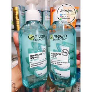 Sữa Rửa Mặt Garnier 🍓FREESHIP🍓Garnier Chiết Xuất Lô Hội 200ml [Hàng nội địa Đức]