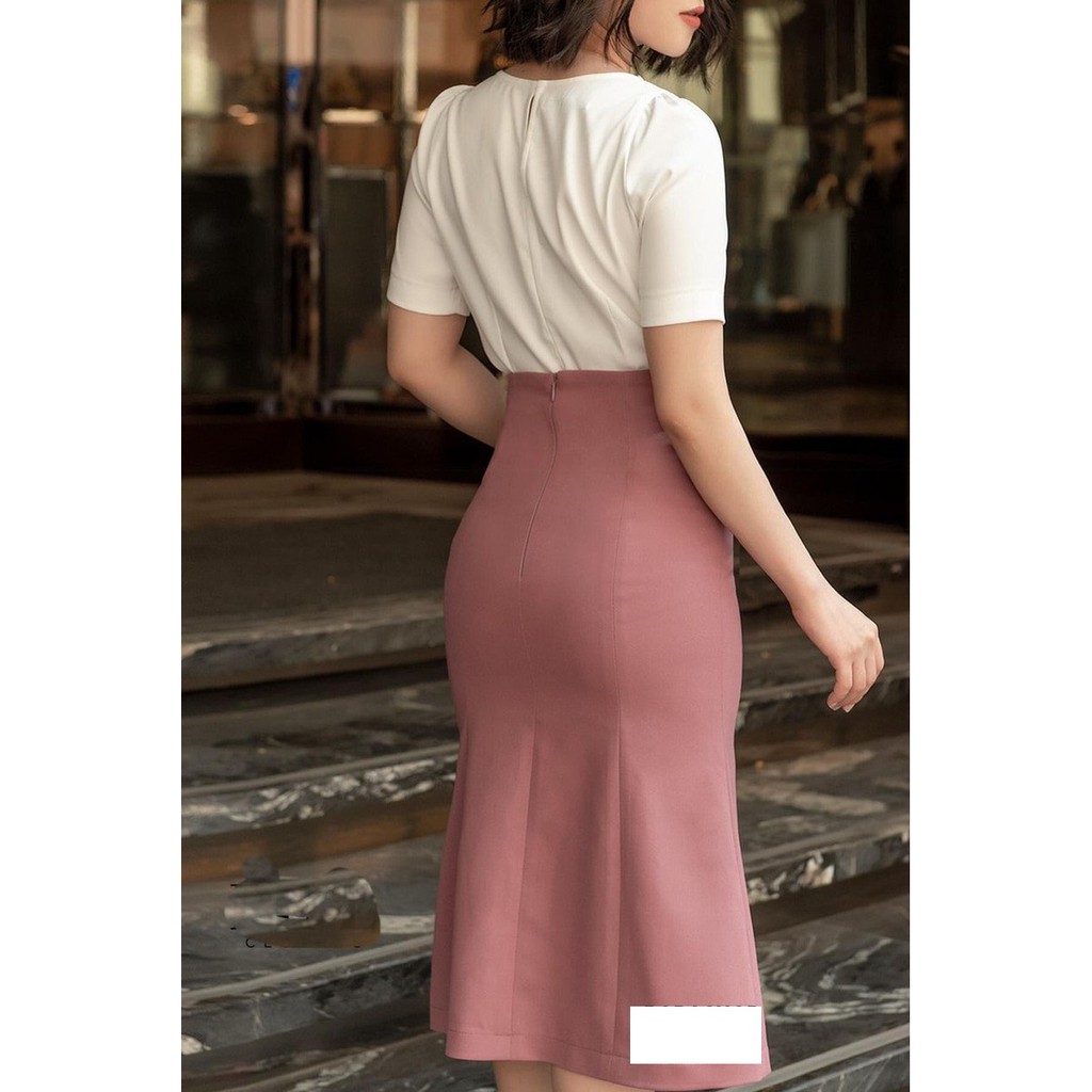 Chân Váy Nữ ❣️𝑭𝒓𝒆𝒆𝒔𝒉𝒊𝒑❣️ CHÂN VÁY LYSA SANG CHẢNH - Hàng thiết kế phom chuẩn đẹp