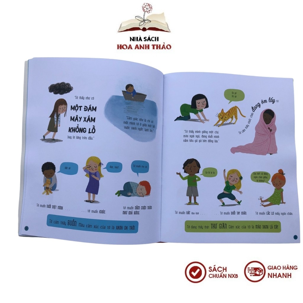 Sách - Tất Tần Tật Về Bạn Bè, Về Cảm Xúc- Dành cho trẻ - All About Friends/ All About Feelings - Combo 2 cuốn