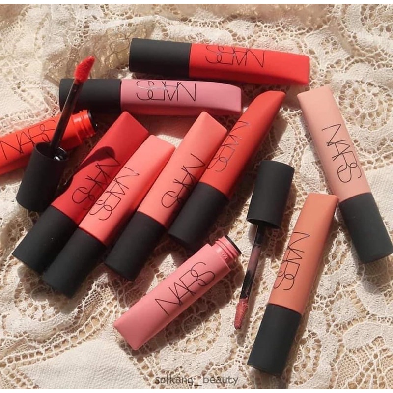 Son Kem Nars Air Matte Lip Color - màu Total Domination, Mad Rush, All Yours, Joyride, Knockout, Chaser, Power Trip, Pin
