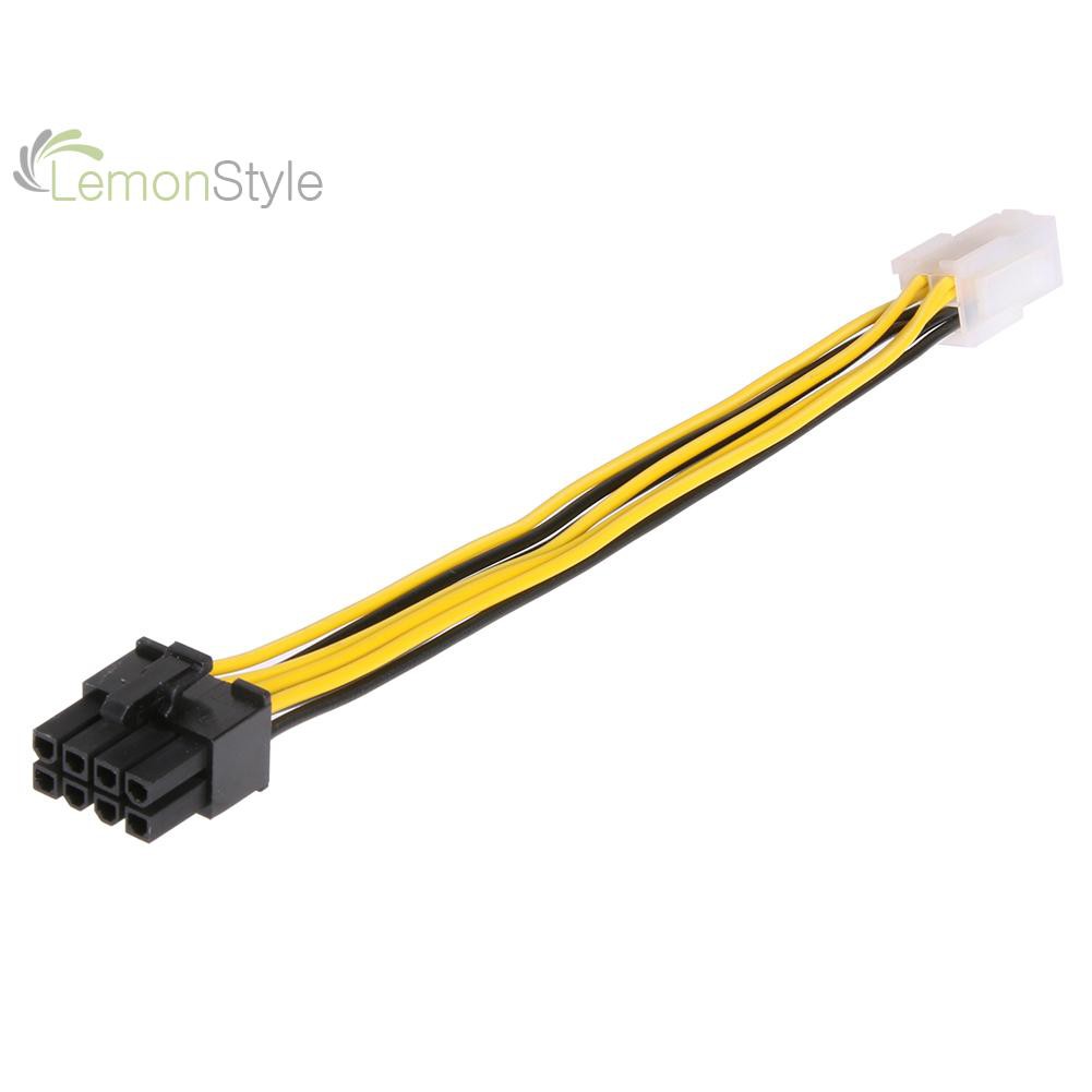 [IN STOCK/COD]5pcs 4Pin to 8Pin Convert Power Wire Connector Extension Cable