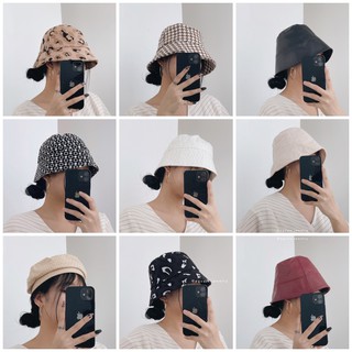  [Mua1 Tăng 1] Bucket hat phong cách Hàn xinh xắn thời trang nữ